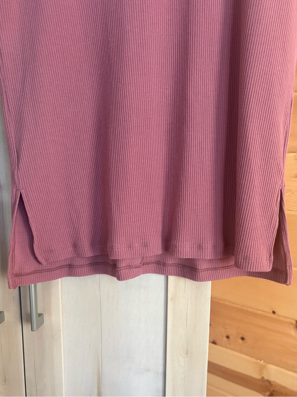 Woolx | Vera Ribbed Tunic, Dusty Rose Color, Sz Small, Excellent Conditon - Picture 6 of 12